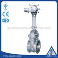 ansi a216 wcb gate valve with electric actuator